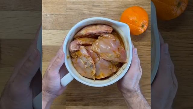 Куриные БЁДРА в Апельсиновом маринаде, Очень вкусно