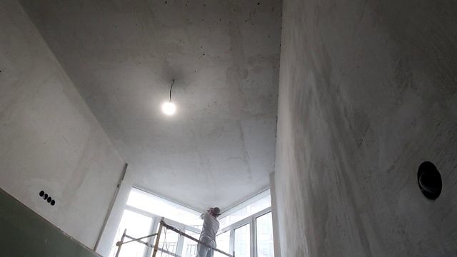 Шлифовка потолка после штукатурки. смотреть онлайн