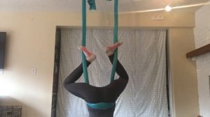 Beginner Trick on Aerial Hammock