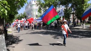 Первомайская демонстрация,Краснодарская ТЭЦ.