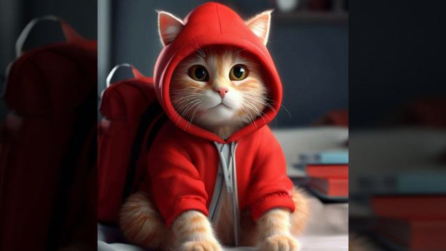 Хватит спорить! Маленький котик хочет иметь здоровые семейные отношения.