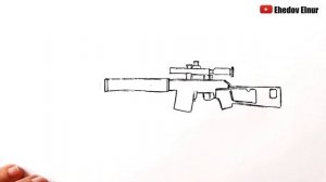 Как нарисовать Снайпер
