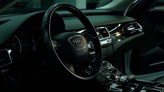 Audi A8 4.2 TDI (D4) Замер разгона, обзор и тест-драйв