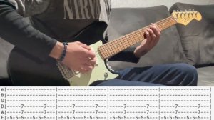 Nirvana - Territorial Pissings - (Guitar Cover) With Tabs