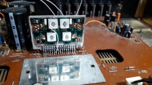 Ремонт STK-463, STK465, Вскрытие микросхемы STK, замена транзистора в микросборке STK