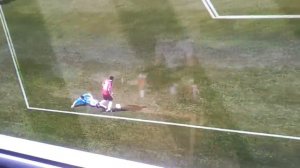 Crazy diving. Fifa 12