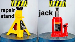 HYDRAULIC PRESS VS JACKS AND MECHANICAL RACKS EXPENSIVE AND CHEAP