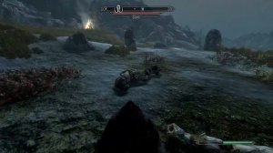 Skyrim - Twin Giant Takedown