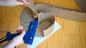 DIY✔ Как сделать каркас ОБЪЕМНОЙ цифры 2 для фотосесии из картона