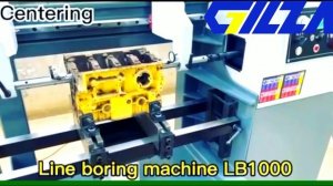 Горизонтально-расточной станок для постелей ГБЦ и блока цилиндров LB1000