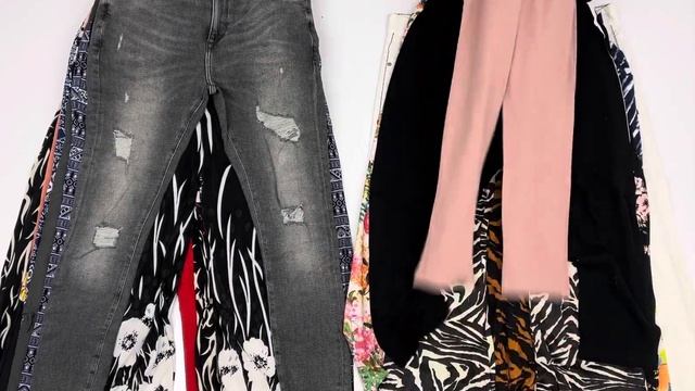 Лот 39613. Штани мікс Швейцарія - 1й сорт. Вага 20кг. Ціна 3,5€\кг. Євроманія опт. смотреть онлайн