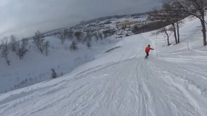 Ассоль.Вольск. По пухляку меж деревьев 8.02.15