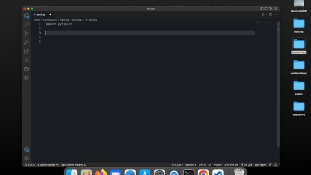 ASCII ART CREATOR PYTHON #python #pythonforbeginners  #pythonprogramming #python3