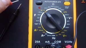 Цифровой МУЛЬТИМЕТР Excel DT9205A Месяц использования за 5$ с АЛИЭКСПРЕСС