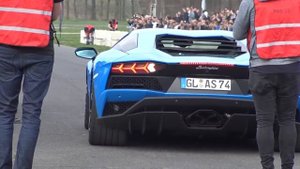 Ламборгини Авентадор С против Ауди В10 Плюс МФ РС / Lamborghini Aventador S vs Audi V10 Plus