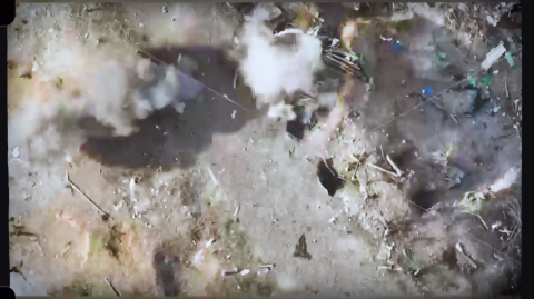 Кадры уничтожения боевиков ВСУ у подножия Белой горы и в Серебрянском лесничестве — видео