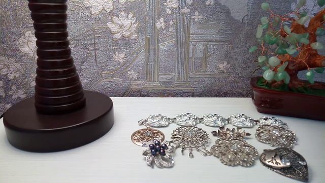 #Советские_винтажные #броши из #серебра. Советские #украшения. #ХЮЗ смотреть онлайн