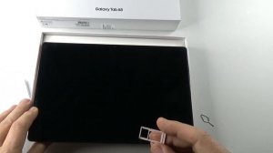 Samsung Galaxy Tab A8 10.5  SM - X205 cómo insertar la tarjeta de memoria y la tarjeta