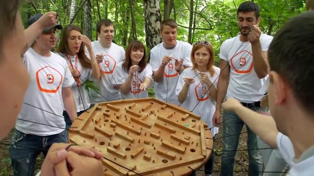 Задание на внутрикомандное взаимодействие "Лабиринт" TeamSpirits