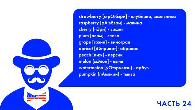 АНГЛИЙСКИЙ ЯЗЫК КАЖДЫЙ ДЕНЬ ПО 15 МИНУТ ЛУЧШИЕ 1000 СЛОВ 24 ЧАСТЬ (10 слов) смотреть онлайн