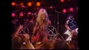 Motley Crue on "Pop N Rocker" Game, 1984 - "Looks That Kill" and Live Wire"