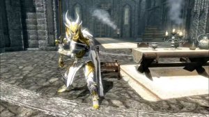 Skyrim Holy Daedric Armor.