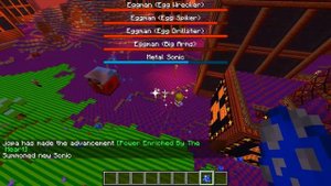 ОГРОМНЫЙ МОД НА СОНИКА В МАЙНКРАФТ Sonic Minecraft