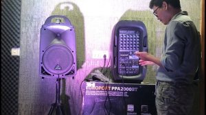Behringer PPA2000BT Reviews by Quike Sound Cambodia