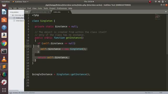 Interview Question 2022 - Q11- What is use of static methods