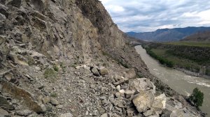 Экстремальная тропа в скале у села Иня на электровелосипеде