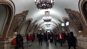 Winterreise: Die Metro in Moskau