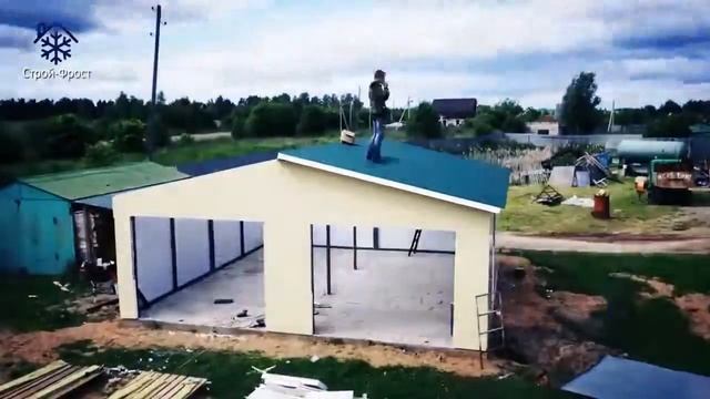 Быстровозводимый гаражи в Курске