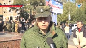 Военнослужащие ДНР прощаются с  Моторолой