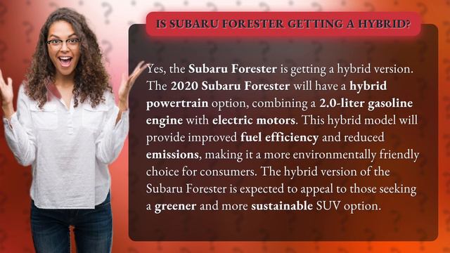 Is Subaru Forester getting a hybrid? смотреть онлайн