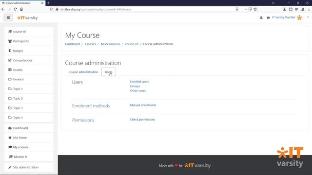 Course Participants and Enrollment Methods | Master Moodle | Lesson 08 смотреть онлайн