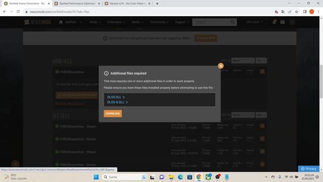 Starfield mods - performance - visuals - optimizations on GamePass PC - DLSS3 no color filter mod