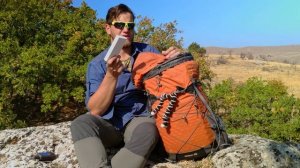 Обзор легкоходного рюкзака Splav gradient 45 и его содержимого.