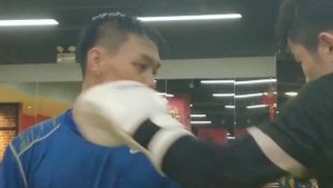 Бокс-тренировка периферического зрения \ training for professional boxers