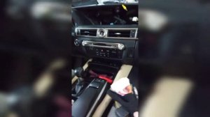 lexus gs350 ставим дорогую  медиа систему , это  было "очень просто" !