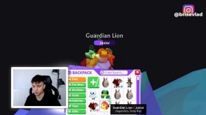 ИЗМЕНИ ЦВЕТ ЛЬВА ХРАНИТЕЛЯ в Адопт Ми Роблокс! Guardian Lion в Adopt Me! Разрушители легенд #3