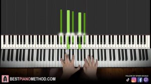 How To Play - Bongo Cha Cha Cha (Piano Tutorial Lesson)