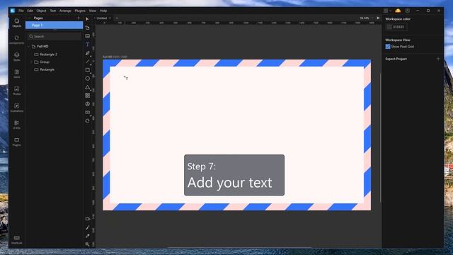 How to Create a New Year Card in Lunacy смотреть онлайн