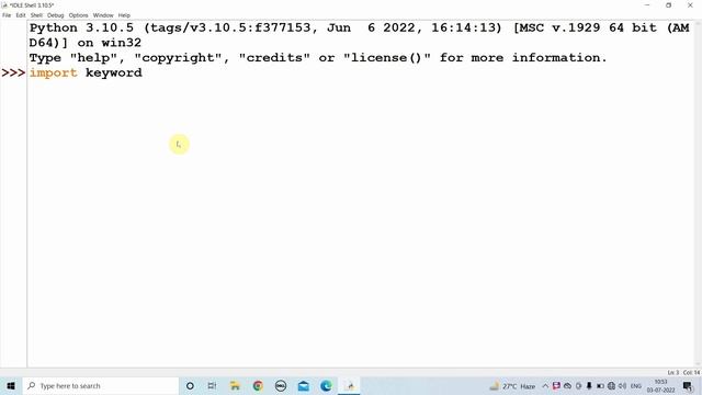 Python Keywords | Learn Coding