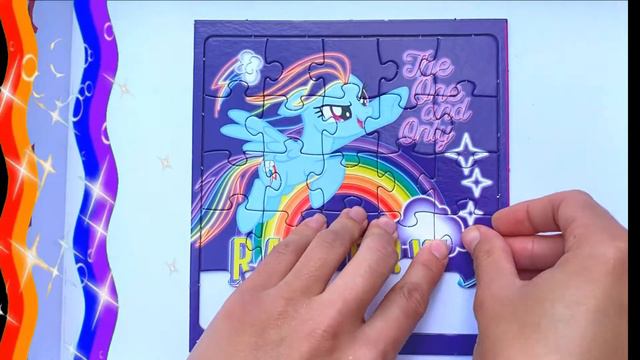 Мой маленький пони Дружба - это чудо my Litle Pony новая история Собираем пазл смотреть онлайн
