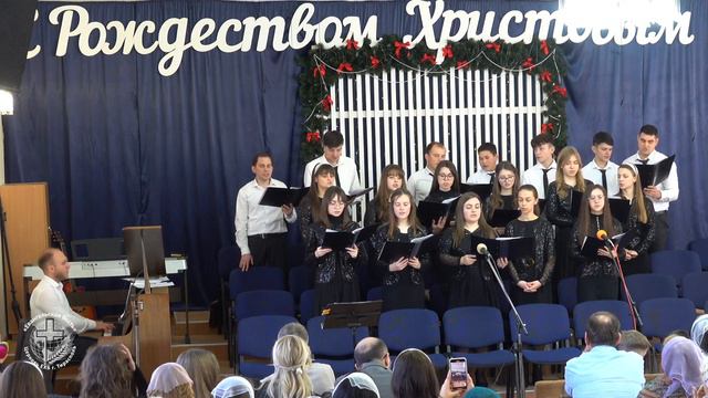 Хоровое Пение С Рождеством вас поздравляют друзья! ц. Евангельская Весть г. Тирасполь
