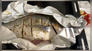Рыба дарадо,как вусно приготовить рыбу в духовке?простой,быстрый рецепт рыбы!fish in the oven.