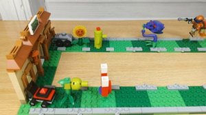 растения против зомби лего