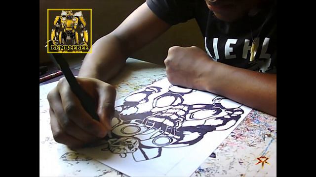 Drawing BUMBLEBEE || TRANSFORMERS смотреть онлайн
