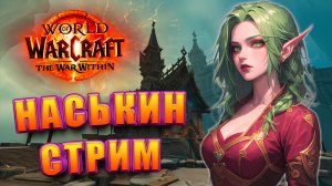 НАСЬКИН СТРИМ WORLD OF WARCRAFT THE WAR WITHIN 11.0 ОБЩИТЕЛЬНО И ЛАМПОВО