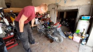 Рукус из китайского скутера своими руками / реплика honda ruckus